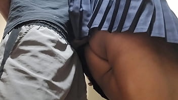 Cumming Inside A Student On The Train