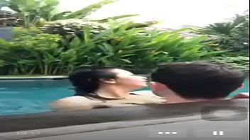 Wet And Wild Indonesian Poolside Live Stream Fuck