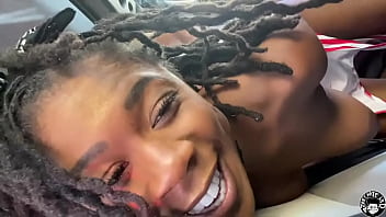 Lil D Scoops Up A Thick Dreadhead Ebony Queen For A Wild Ride And Raw Backseat Action Pt 1