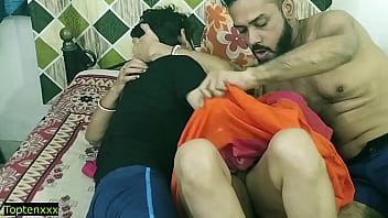 Malkin Aunty’s Dirty Threesome: Two Young Studs Give Her A Wild Ride In Clear Hindi