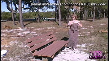 Big Tit Milf Freak Flashes Her Wet Pussy In Public