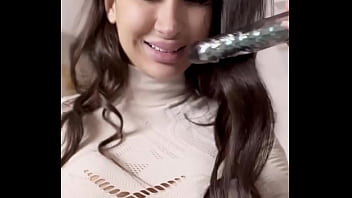Sizzling Solo Spectacle: Susy Gala Teases In Lingerie, Wields Dildos, Gags With A Ball, And Strokes In Leather