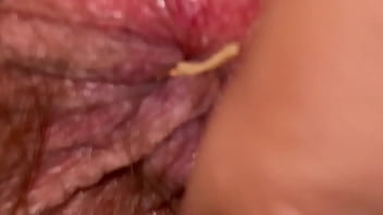 Gaping Giantess Slobbers On Her Huge Clit And Hairy Asshole In Extreme Close Up