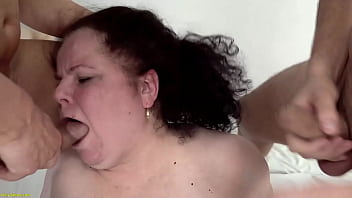 Aged Sorority Slut Gets Double Teamed And Fisted Raw