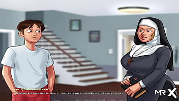 Naughty Nun Begs For A Big Toy In Summertime Saga Episode 3 Part 11