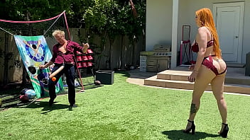 Big Booty Ginger Milf Bounces On Her Step Son’s Massive White Dick