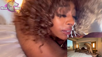 Ebony Slut Takes Two Massive Black Cocks For Her First Time – Nivia Wolfe, Kris K, And Scotty P