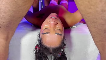Brutal Throat-fucking, Watch His Thick Cock Disappear Down My Greedy, Gaping Throat