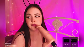 A Mind-blowing, Sloppy Blowjob From A Stunning, Glamorous Bunny – Dragana Loncar