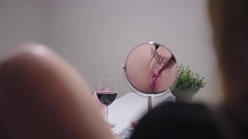 Watching Myself Get Off In The Reflection