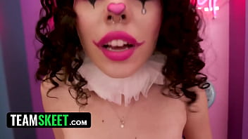 Clussy: Clown Cunts & Cock Conjuring With Satine Summers And Chad Alva – A Teamskeet Spectacle