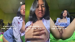 Fifi Abg Sma Tocil Masih Pake Seragam Lagi Ngeluarin Nafsu